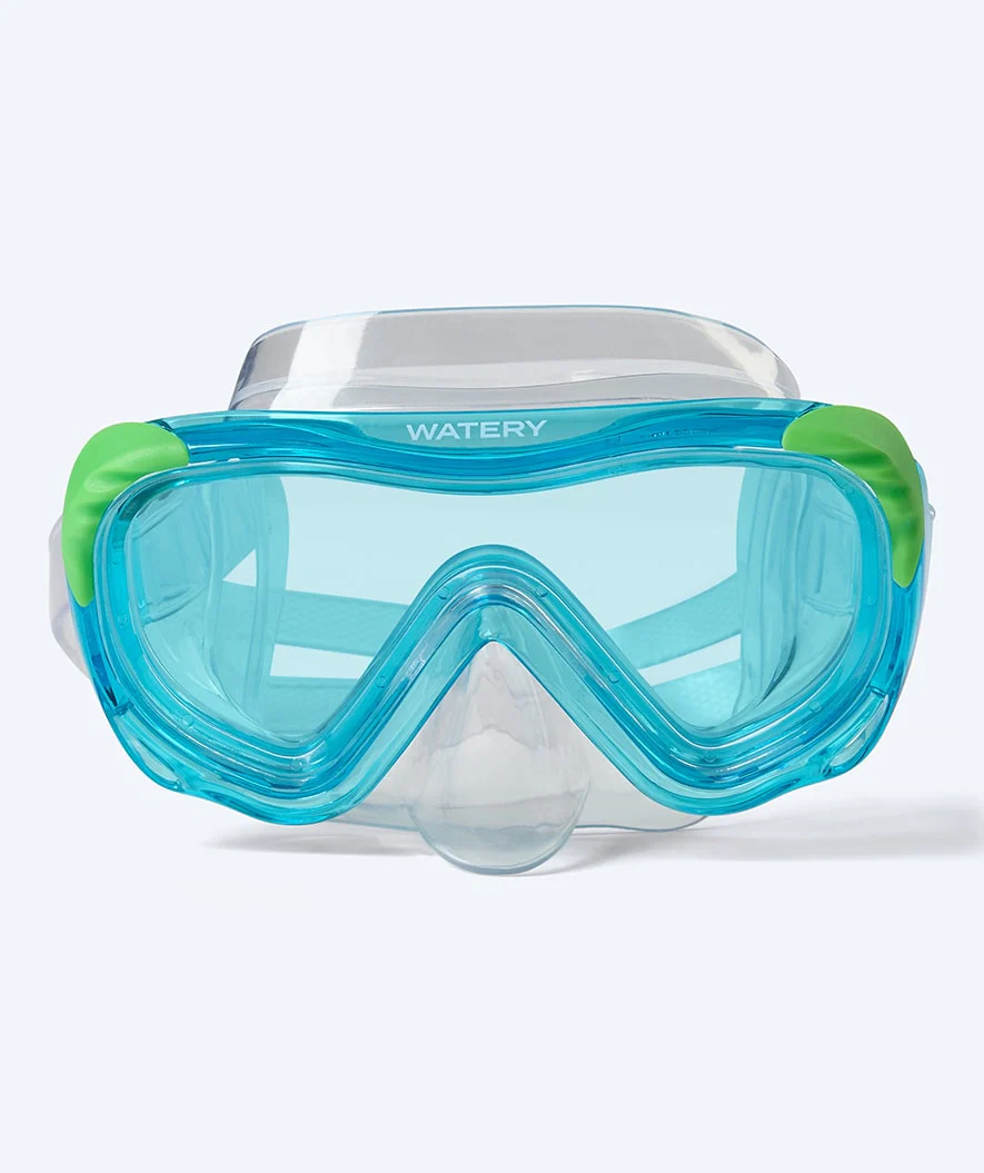 Watery Tauchmaske für Kinder (4-10) - Shore - Blau/Blau