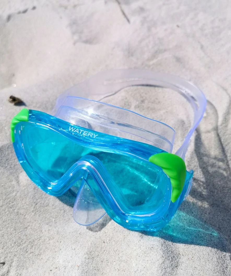Watery Tauchmaske für Kinder (4-10) - Shore - Grün/Blau - Image 4