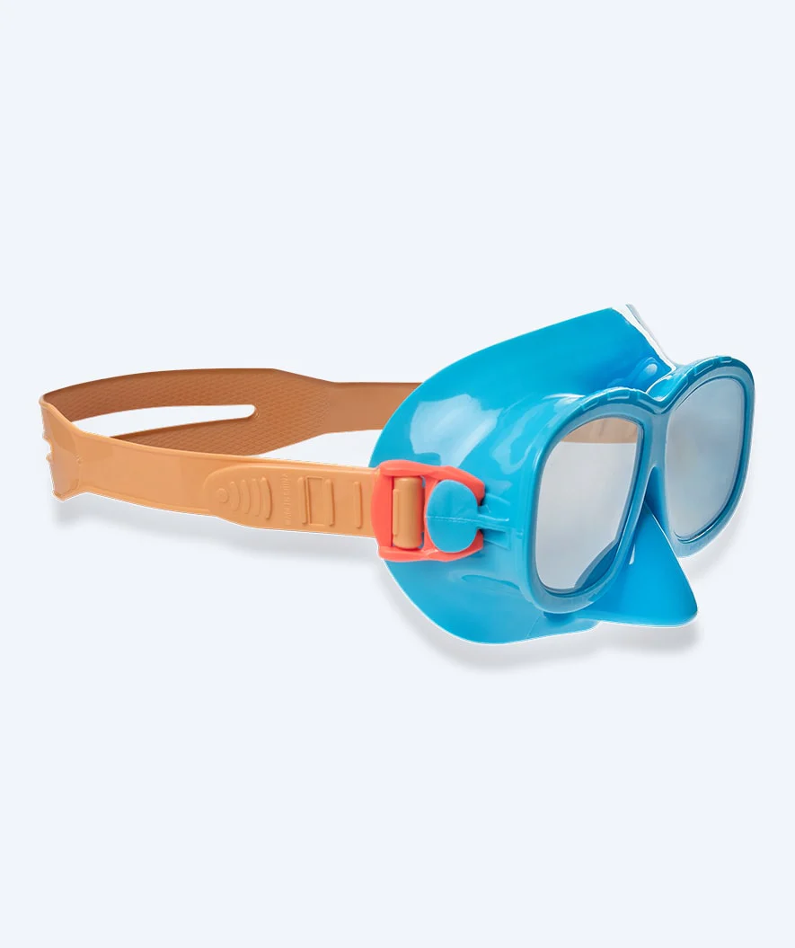 Watery Tauchmaske für Kinder (4-10) - Wyre - Blau/Orange - Image 3