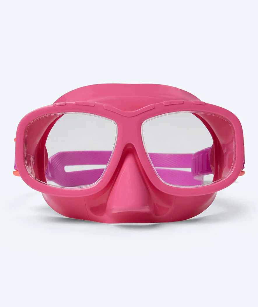 Watery Tauchmaske für Kinder (4-10) - Wyre - Hellrosa/Lila