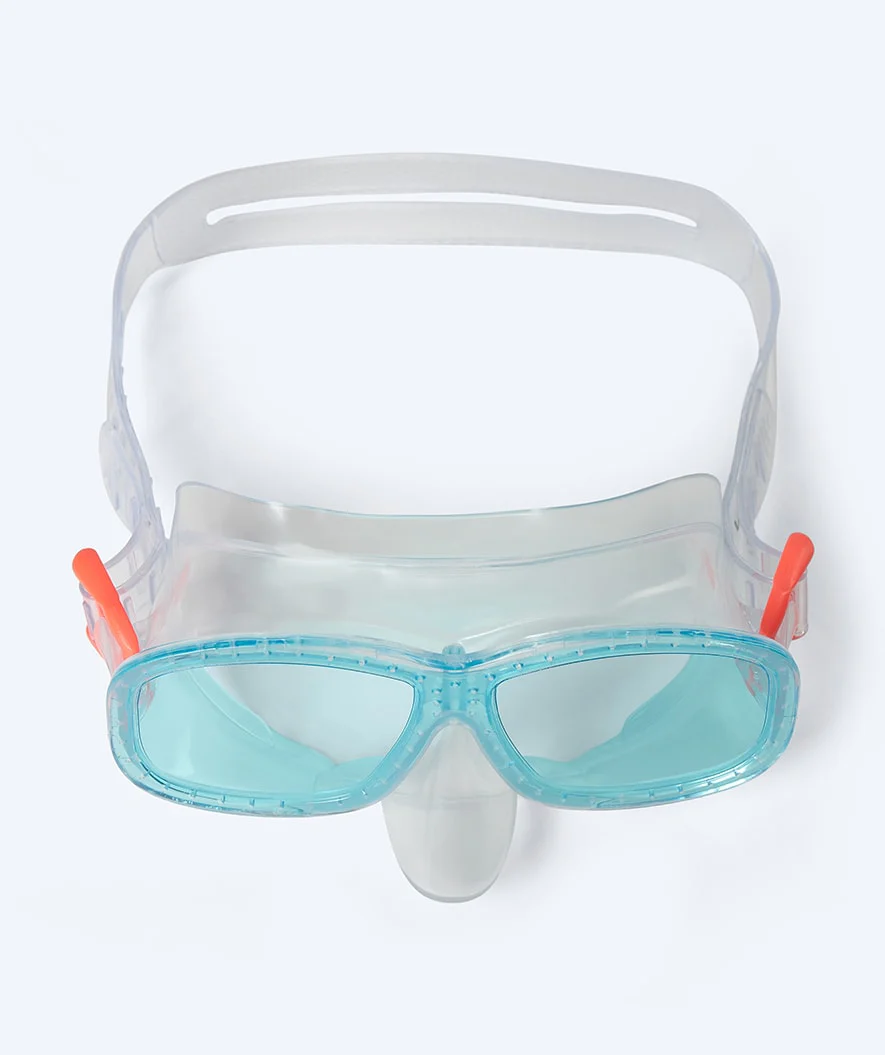 Watery Tauchmaske für Kinder (4-10) - Wyre - Weiß/Blau - Image 5