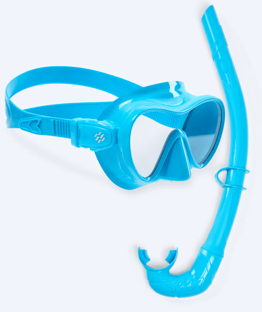 Watery Tauchmaske für Kinder (4-12) - Cliff - Hellblau - Image 14