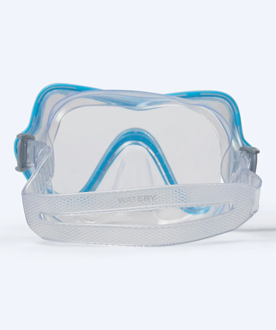 Watery Tauchmaske für Junioren (8-15) - Trigger - Blau/Klar - Image 7