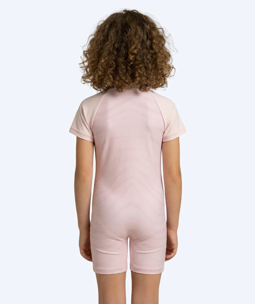 Watery UV Anzug für Kinder - Fjord Kurzarm Rashguard - Rosa - Image 2