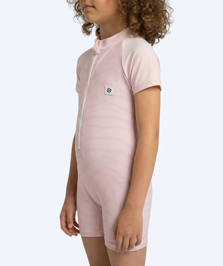 Watery UV Anzug für Kinder - Fjord Kurzarm Rashguard - Rosa - Image 3
