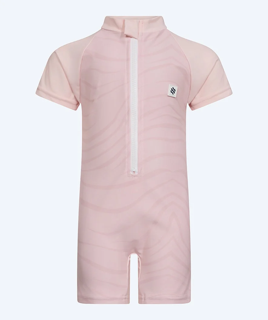 Watery UV Anzug für Kinder - Fjord Kurzarm Rashguard - Rosa - Image 8