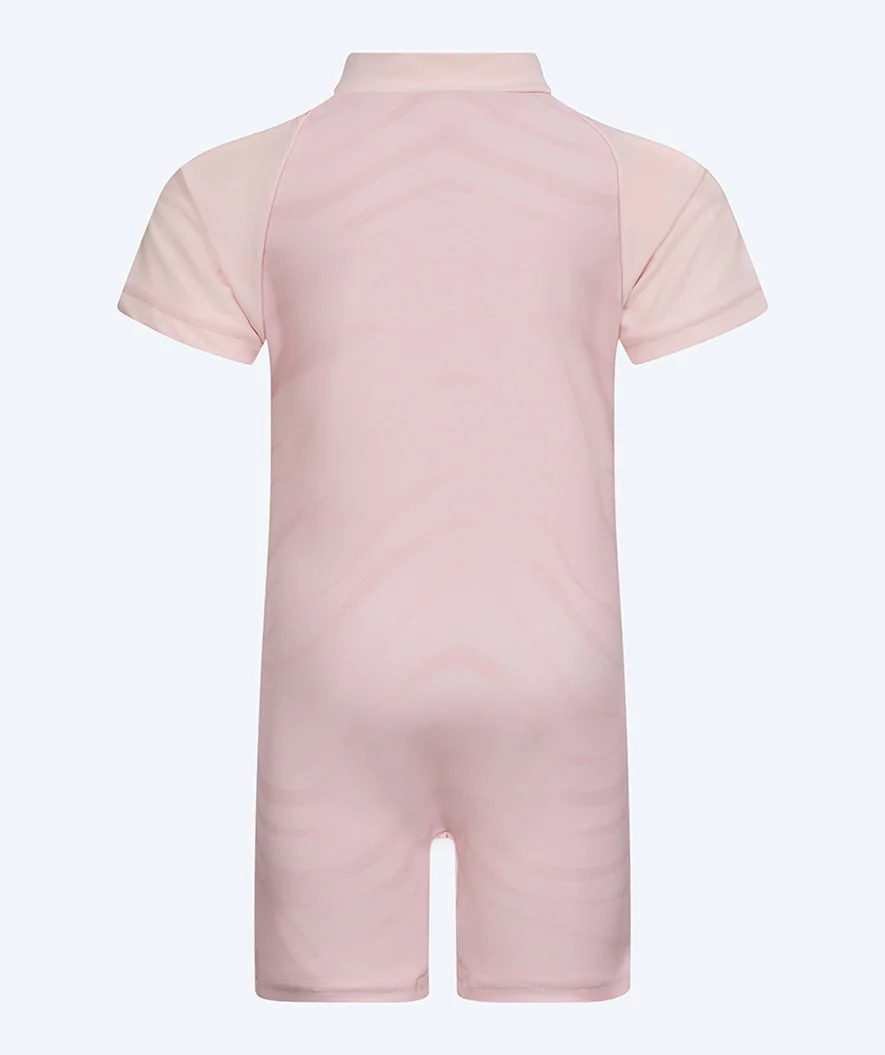 Watery UV Anzug für Kinder - Fjord Kurzarm Rashguard - Rosa - Image 9