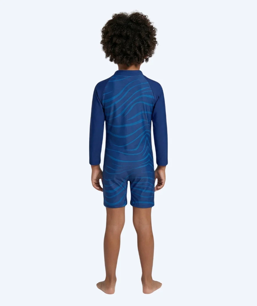 Watery UV Anzug für Kinder - Fjord Langarm Rashguard - Donkerblau - Image 2