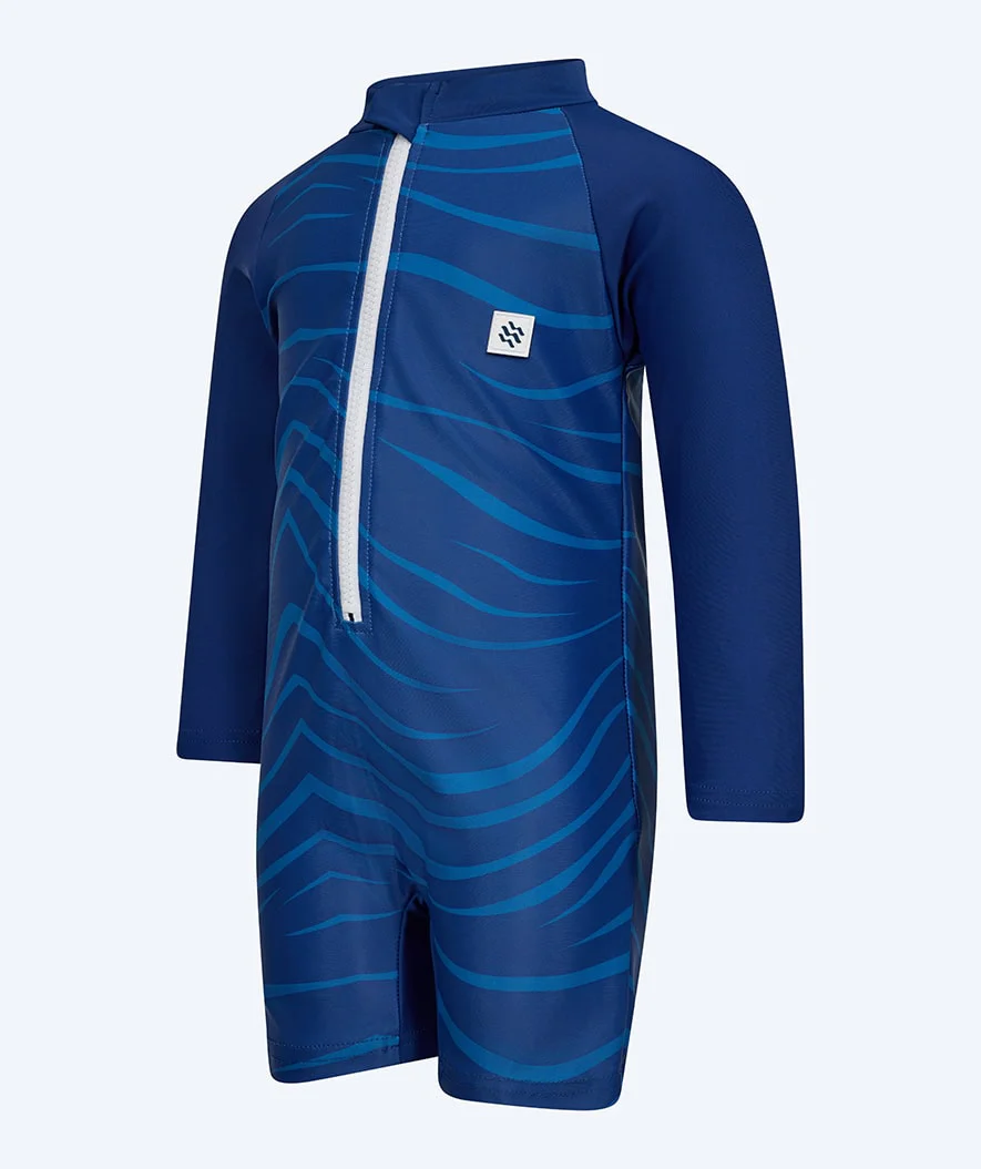 Watery UV Anzug für Kinder - Fjord Langarm Rashguard - Donkerblau - Image 8