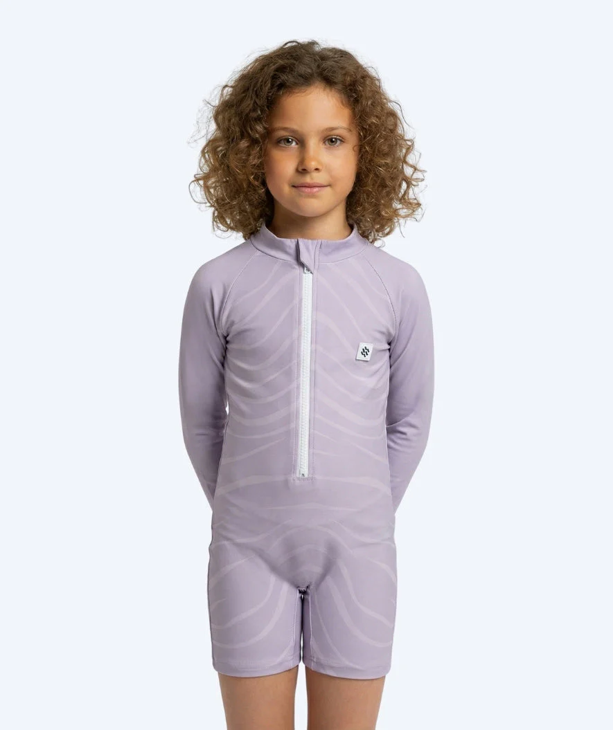 Watery UV Anzug für Kinder - Fjord Langarm Rashguard - Lila