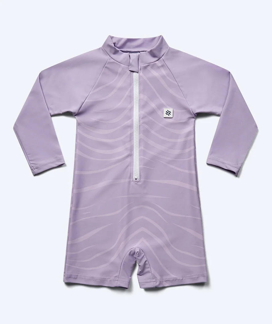 Watery UV Anzug für Kinder - Fjord Langarm Rashguard - Lila - Image 10