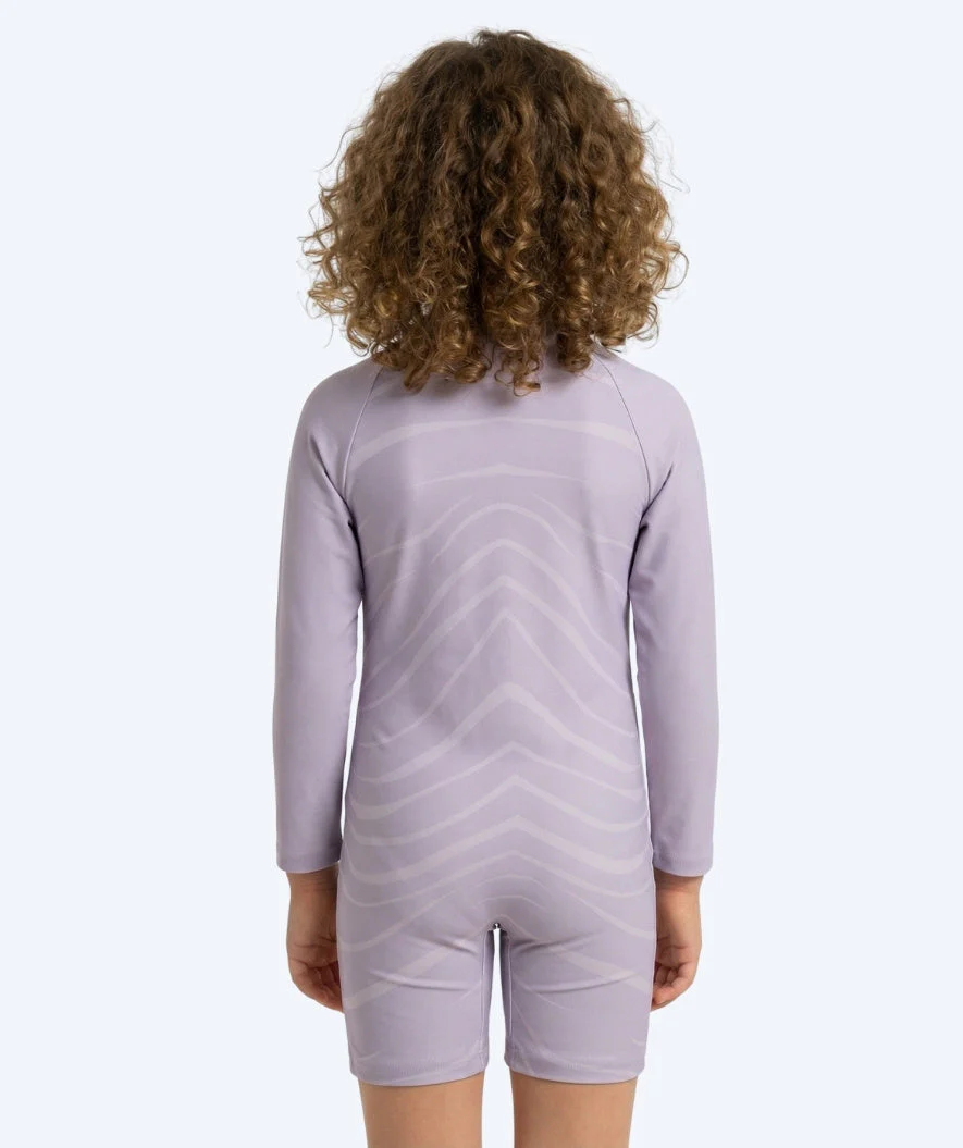 Watery UV Anzug für Kinder - Fjord Langarm Rashguard - Lila - Image 2