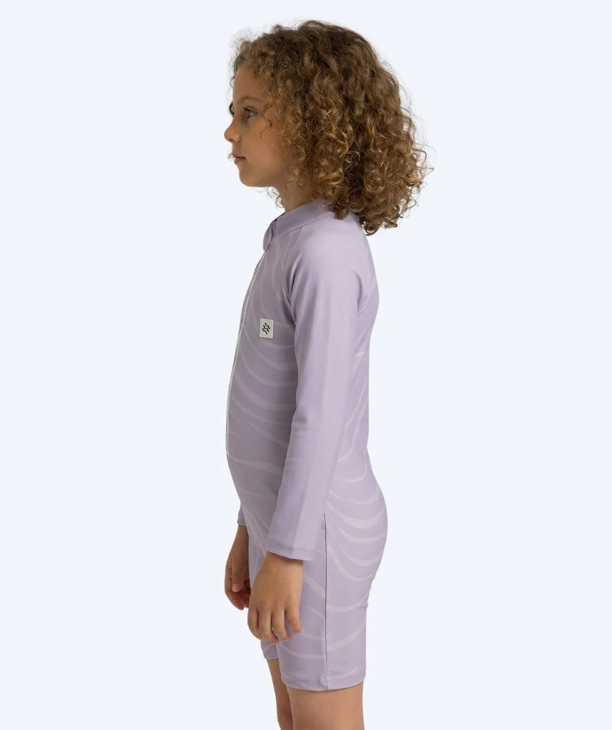 Watery UV Anzug für Kinder - Fjord Langarm Rashguard - Lila - Image 3