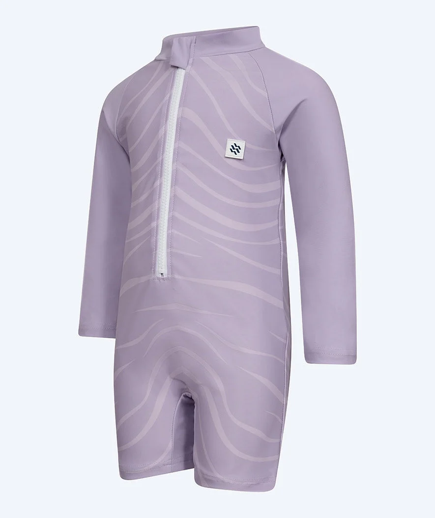 Watery UV Anzug für Kinder - Fjord Langarm Rashguard - Lila - Image 7