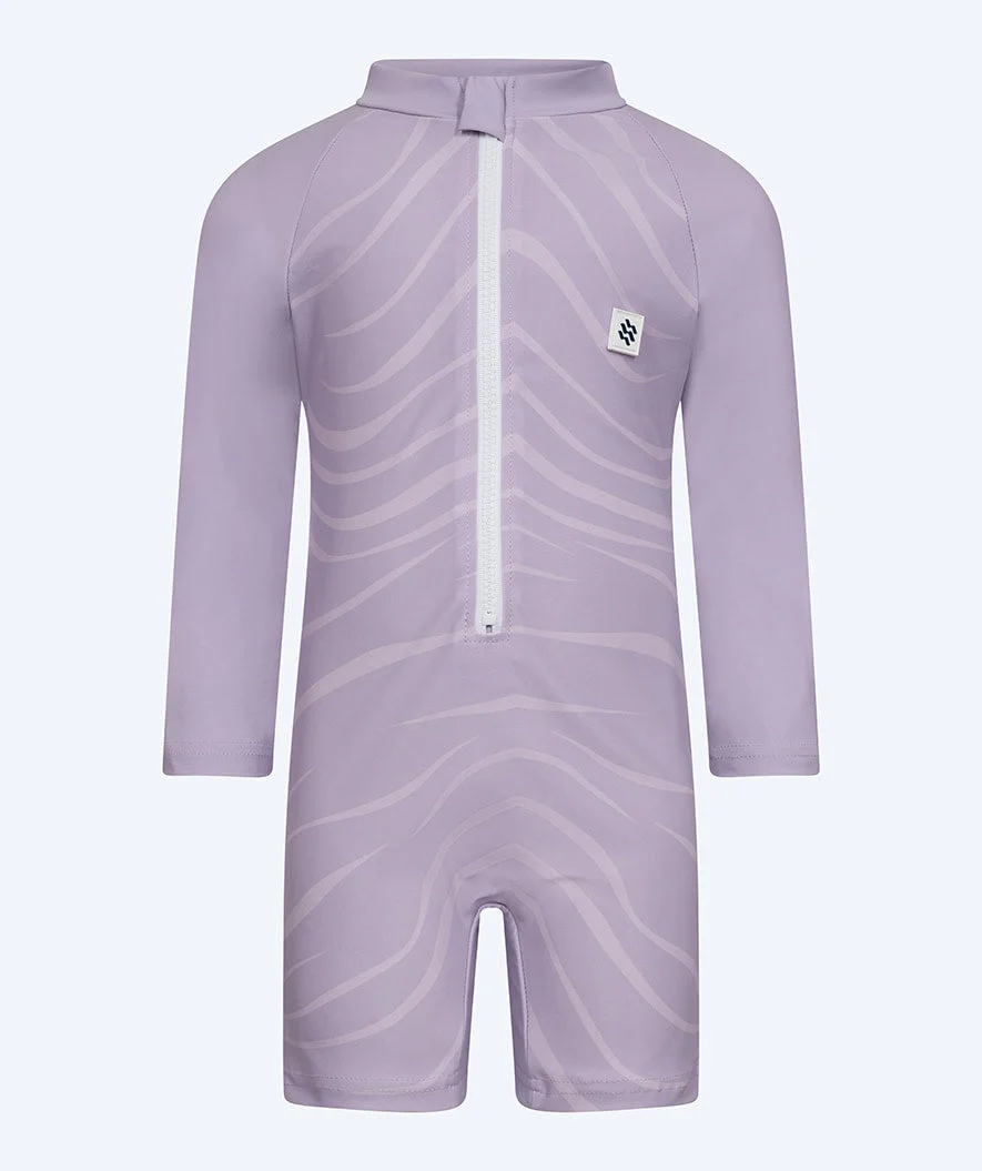 Watery UV Anzug für Kinder - Fjord Langarm Rashguard - Lila - Image 8