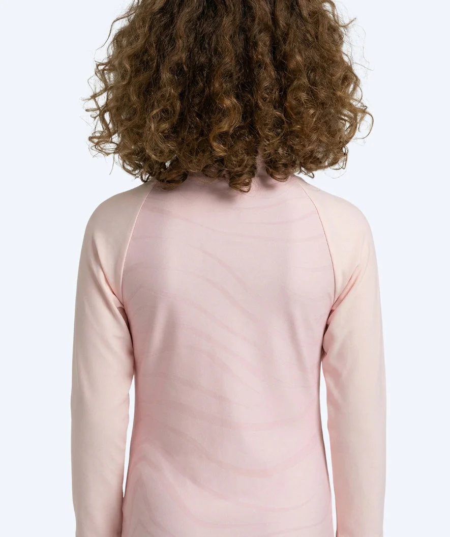 Watery UV Anzug für Kinder - Fjord Langarm Rashguard - Rosa - Image 5