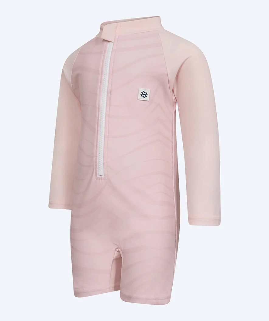 Watery UV Anzug für Kinder - Fjord Langarm Rashguard - Rosa - Image 7