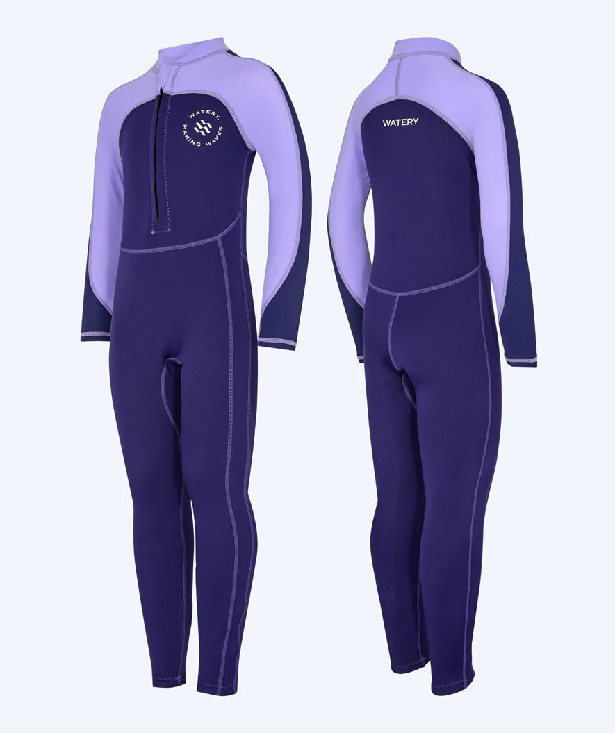 Watery UV Neoprenanzug für Kinder - Calypso Full-Body - Lila