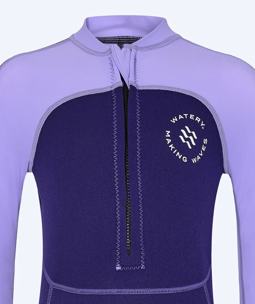 Watery UV Neoprenanzug für Kinder - Calypso Full-Body - Lila - Image 10