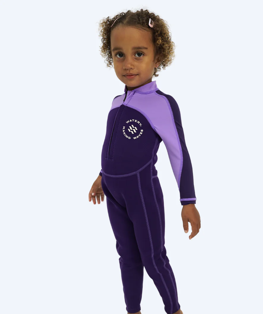 Watery UV Neoprenanzug für Kinder - Calypso Full-Body - Lila - Image 5