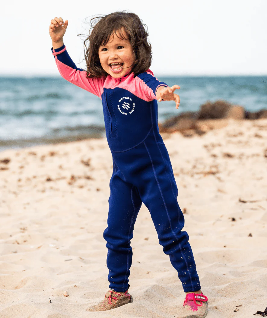 Watery UV Neoprenanzug für Kinder - Calypso Full-Body - Rosa - Image 6