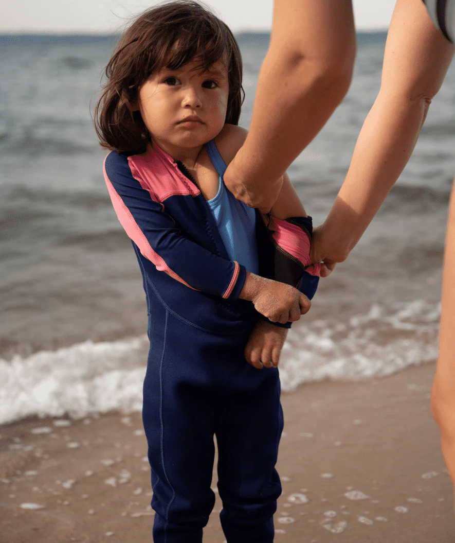Watery UV Neoprenanzug für Kinder - Calypso Full-Body - Rosa - Image 7