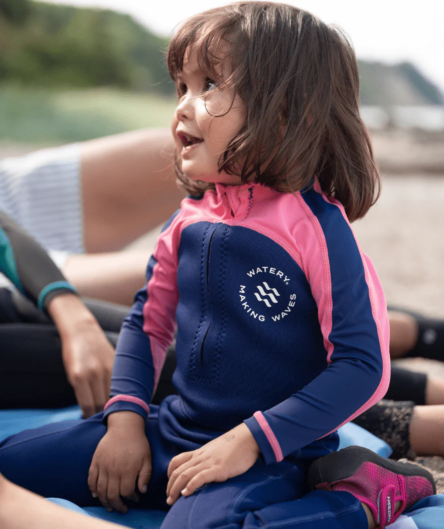 Watery UV Neoprenanzug für Kinder - Calypso Full-Body - Rosa - Image 8