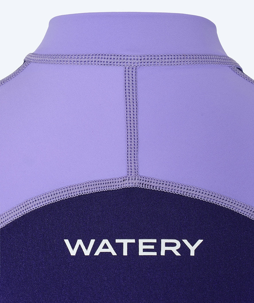 Watery UV Neoprenanzug für Kinder - Calypso Langarm - Lila - Image 13