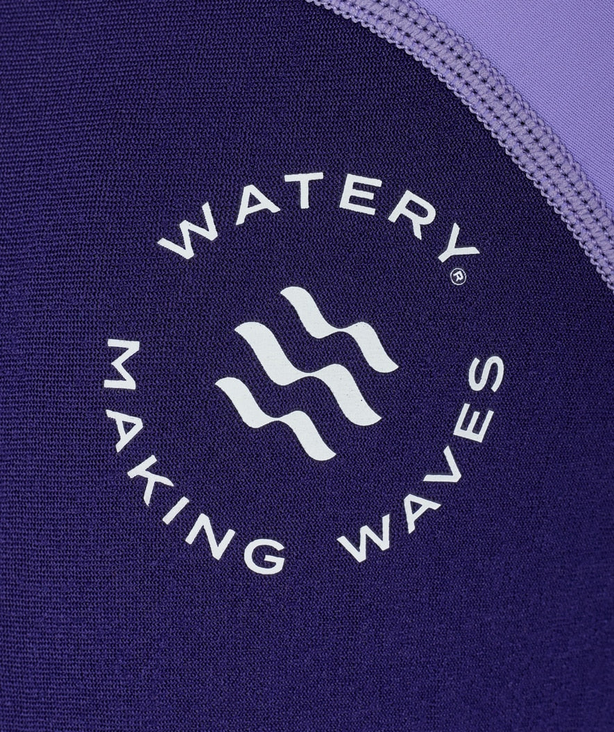 Watery UV Neoprenanzug für Kinder - Calypso Langarm - Lila - Image 15