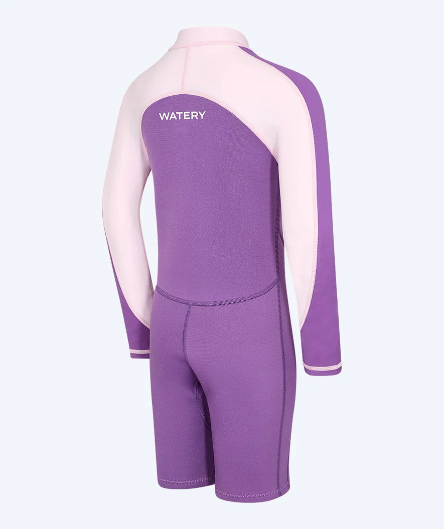Watery UV Neoprenanzug für Kinder - Calypso Langarm - Atlantic Purple - Image 8