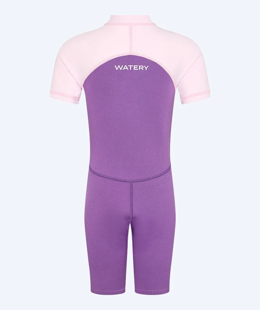 Watery UV Neoprenanzug für Kinder - Calypso Shorty - Atlantic Purple - Image 3