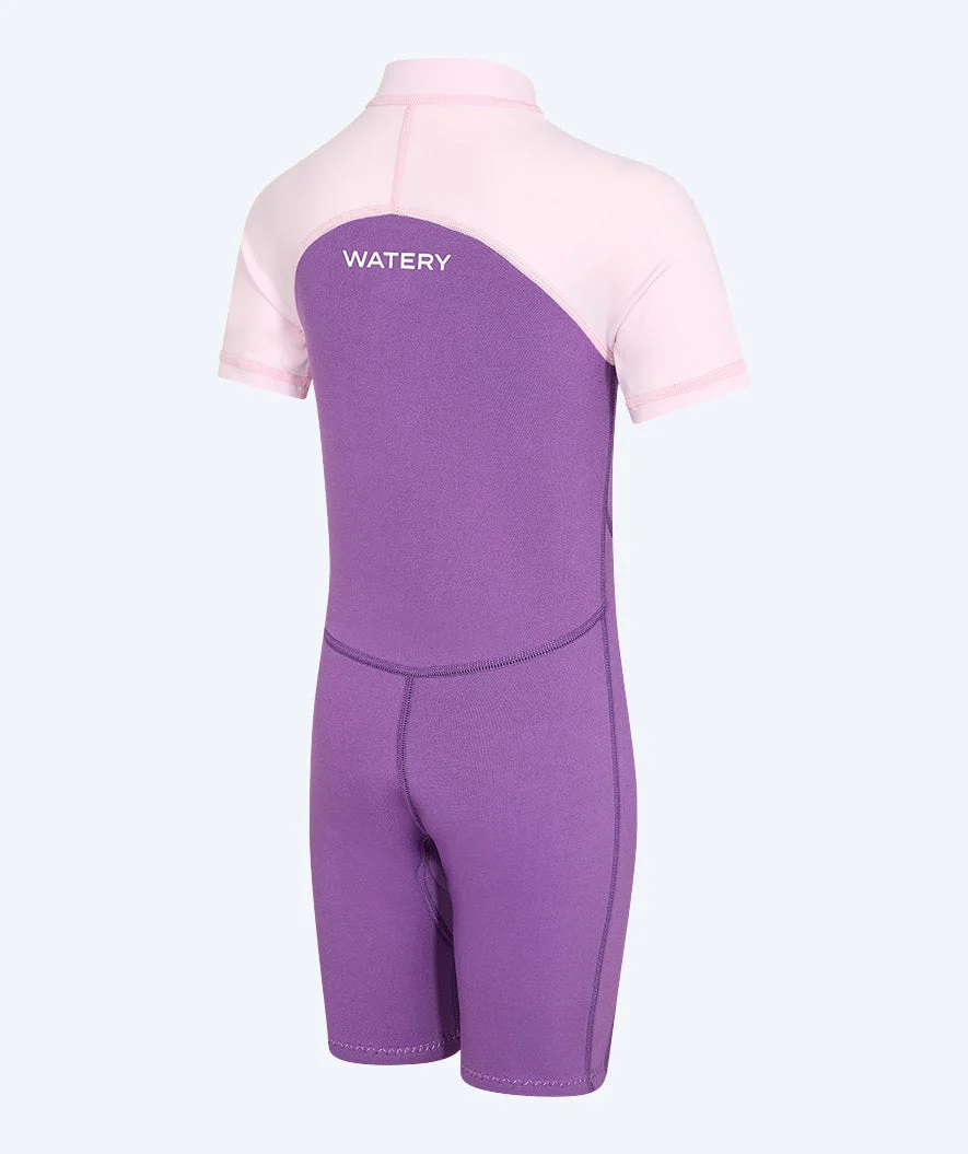 Watery UV Neoprenanzug für Kinder - Calypso Shorty - Atlantic Purple - Image 6