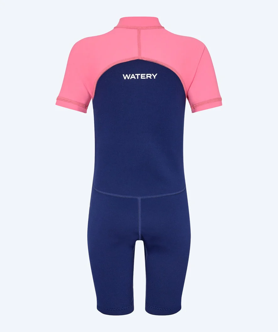 Watery UV Neoprenanzug für Kinder - Calypso Shorty - Rosa - Image 3