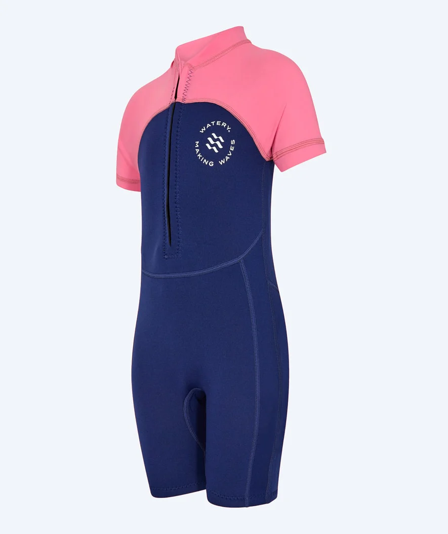 Watery UV Neoprenanzug für Kinder - Calypso Shorty - Rosa - Image 7