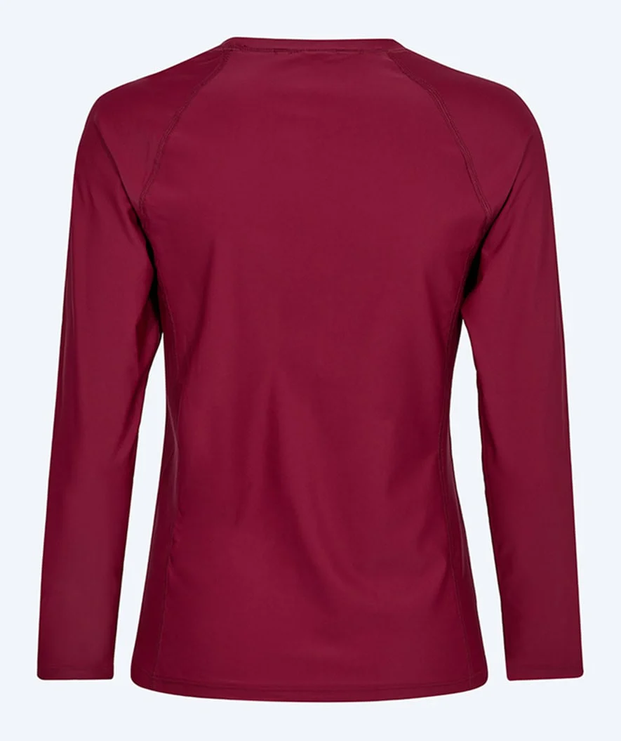 Watery UV Shirt für Damen - Remington Langarm Rashguard - Dunkelrot - Image 10