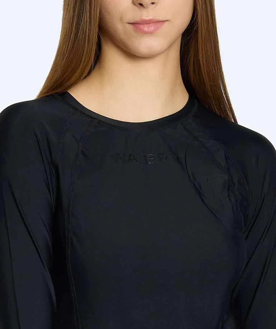 Watery UV Shirt für Damen - Remington Langarm Rashguard - Schwarz - Image 6