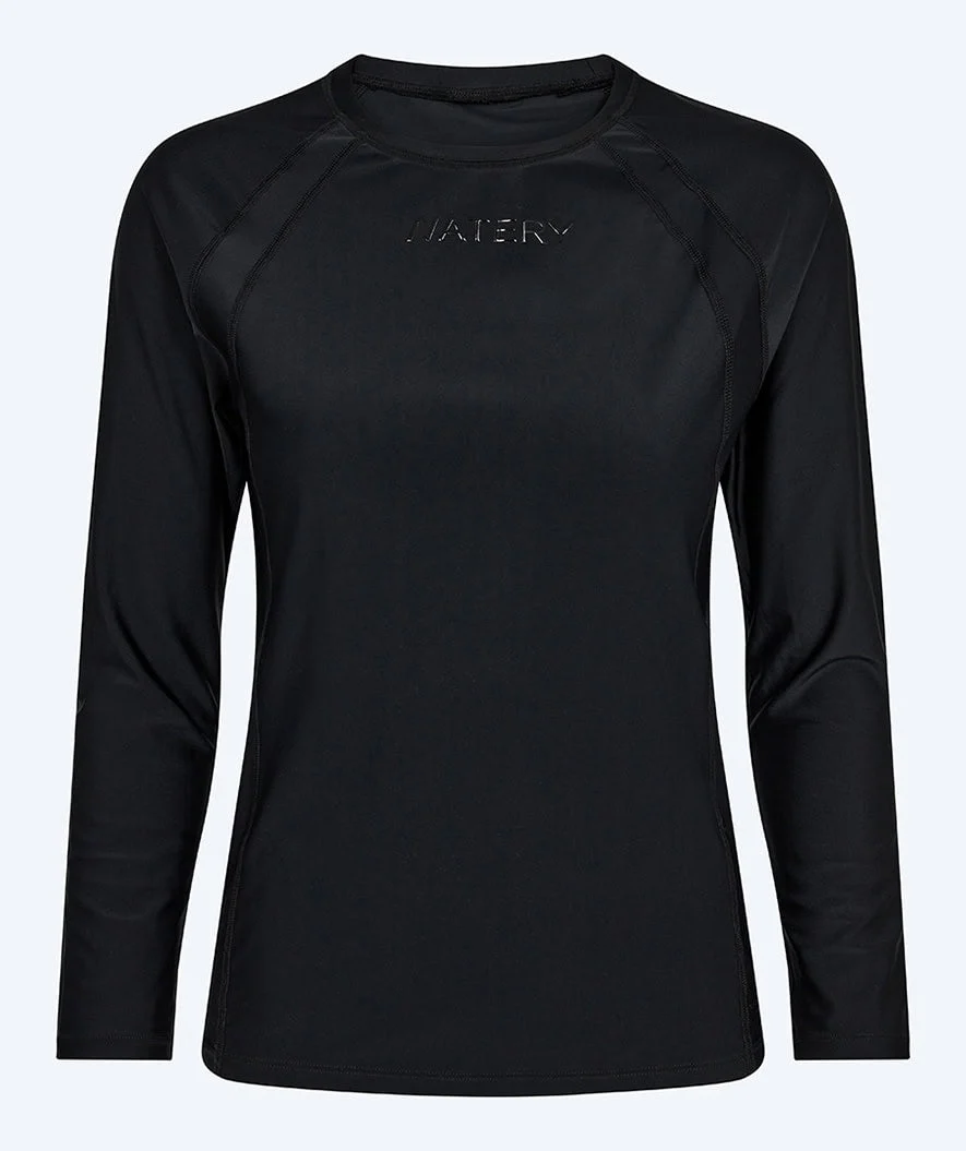 Watery UV Shirt für Damen - Remington Langarm Rashguard - Schwarz - Image 8