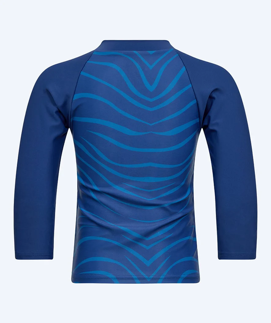 Watery UV Shirt für Kinder - Fjord Langarm Rashguard - Donkerblau - Image 11