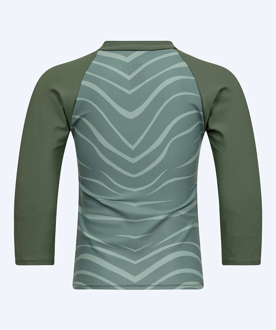 Watery UV Shirt für Kinder - Fjord Langarm Rashguard - Grün - Image 11