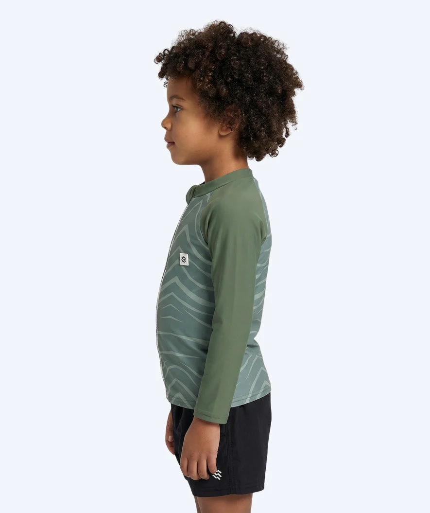 Watery UV Shirt für Kinder - Fjord Langarm Rashguard - Grün - Image 3