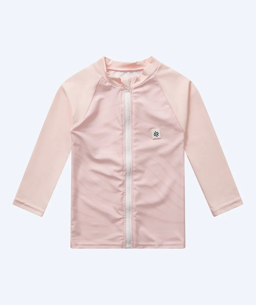 Watery UV Shirt für Kinder - Fjord Langarm Rashguard - Rosa - Image 10