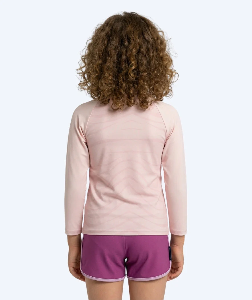 Watery UV Shirt für Kinder - Fjord Langarm Rashguard - Rosa - Image 2