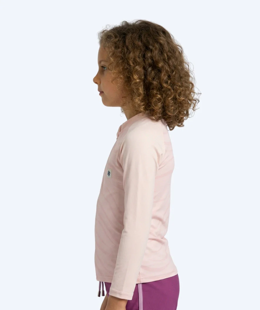 Watery UV Shirt für Kinder - Fjord Langarm Rashguard - Rosa - Image 3