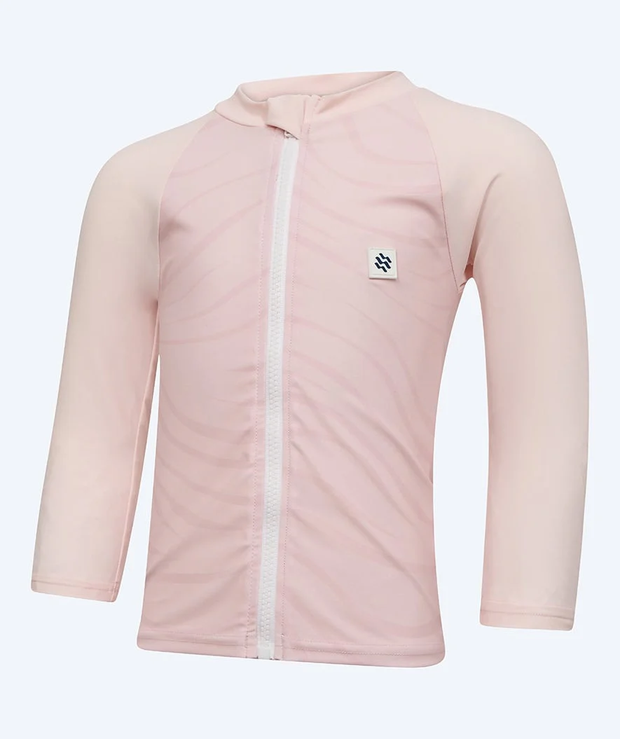 Watery UV Shirt für Kinder - Fjord Langarm Rashguard - Rosa - Image 7