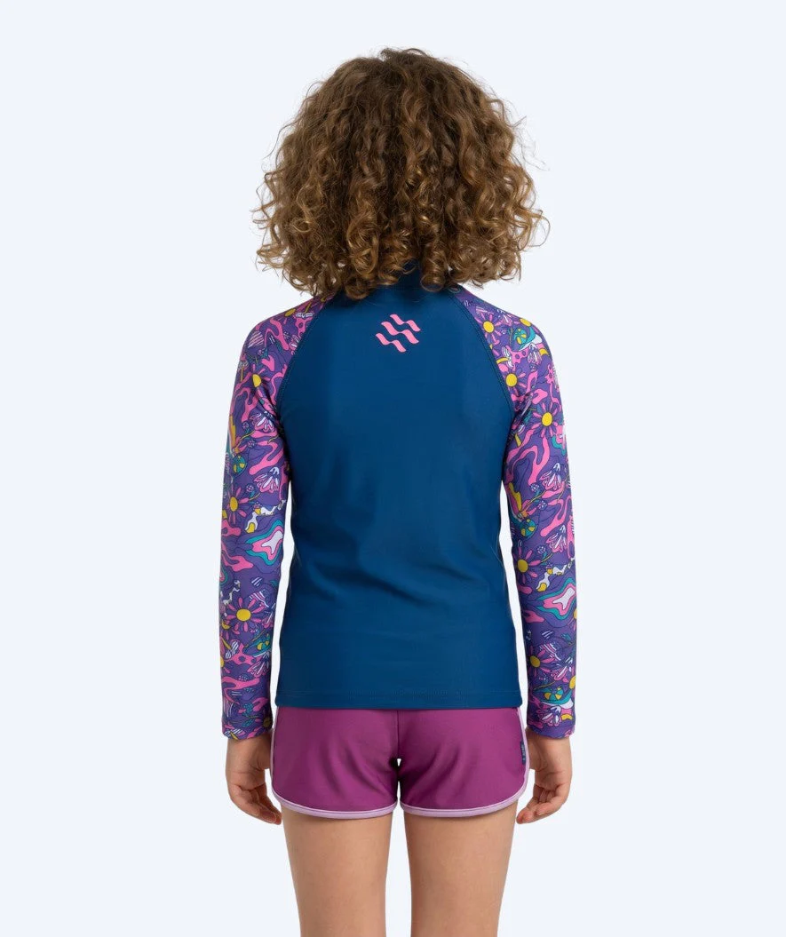 Watery UV Shirt für Kinder - Osiris Langarm Rashguard - Mehrfarbig/Donkerblau - Image 2