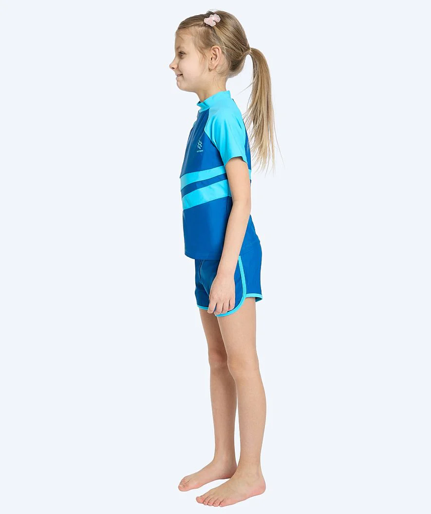 Watery UV Shorts für Kinder - Manami - Atlantic Blue - Image 3