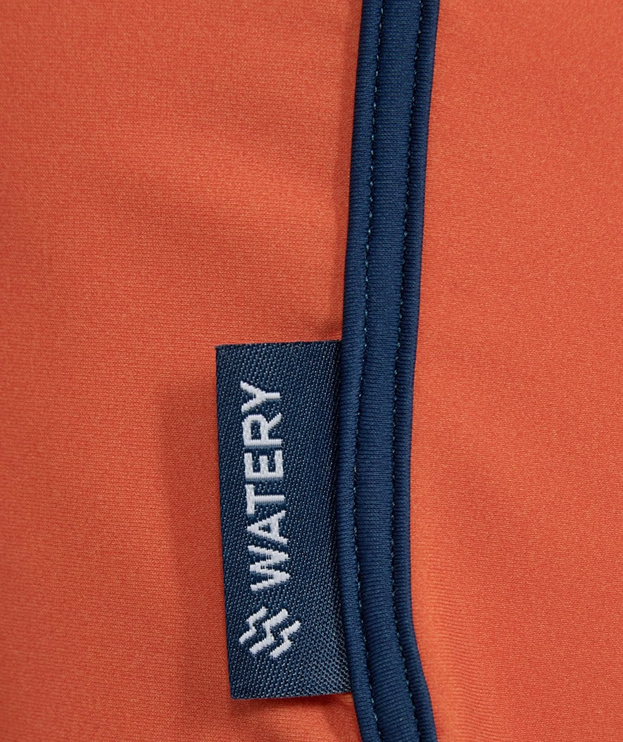Watery UV Shorts für Kinder - Manami - Orange/Blau - Image 7