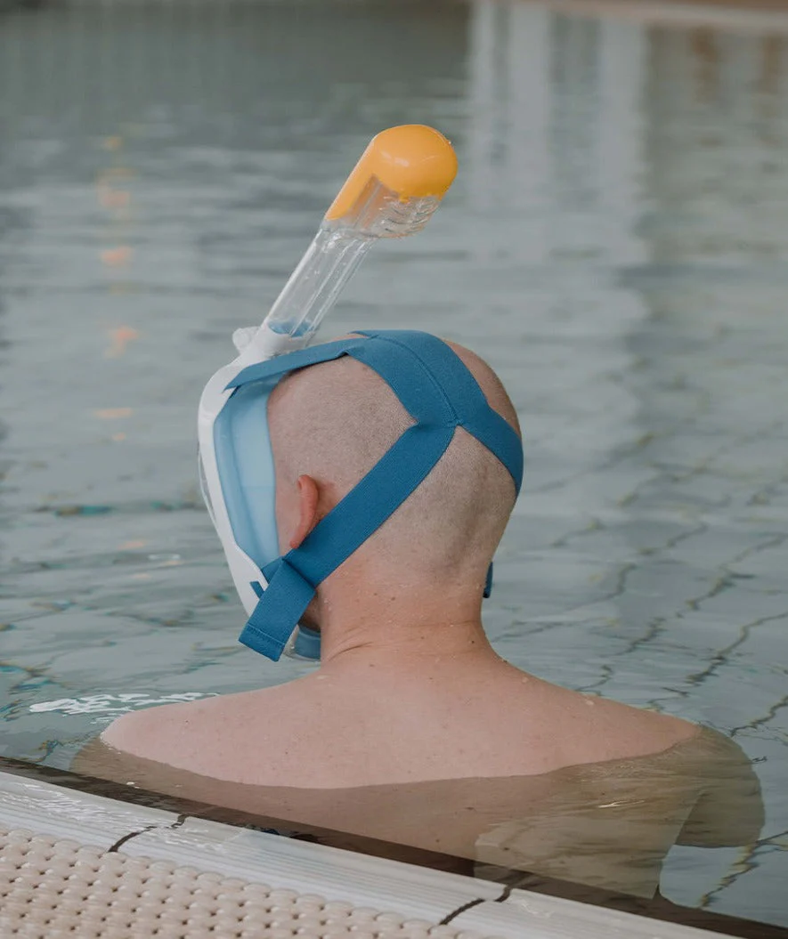Watery Vollgesichtstauchmaske für Erwachsene - Oxygen - Blau - Image 9