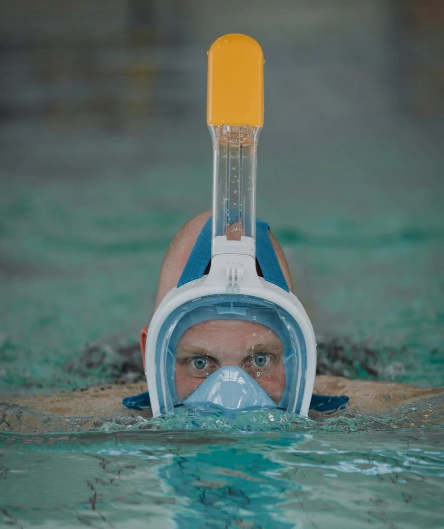 Watery Vollgesichtstauchmaske für Erwachsene - Oxygen - Schwarz - Image 12