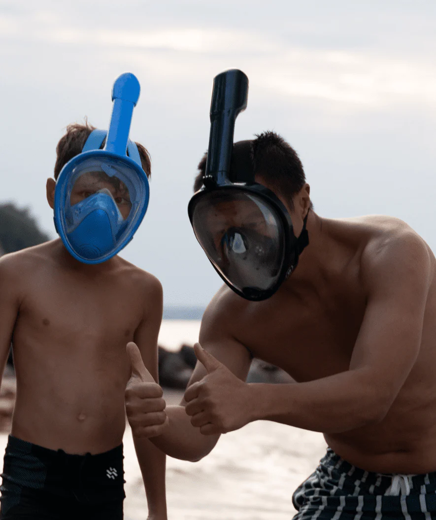 Watery Vollgesichtstauchmaske für Erwachsene - Oxygen - Schwarz - Image 5